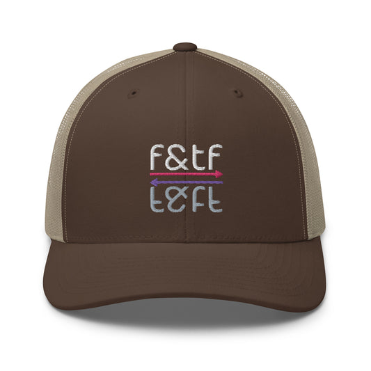 Trucker Cap (Adujustable) F&TF Logo