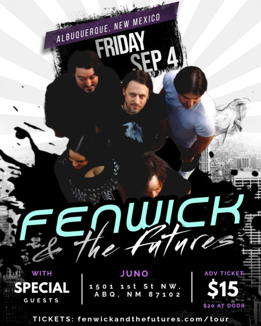 Fenwick & the Futures LIVE in Albuquerque, NM - Juno - 09/04/26 - Digital Ticket