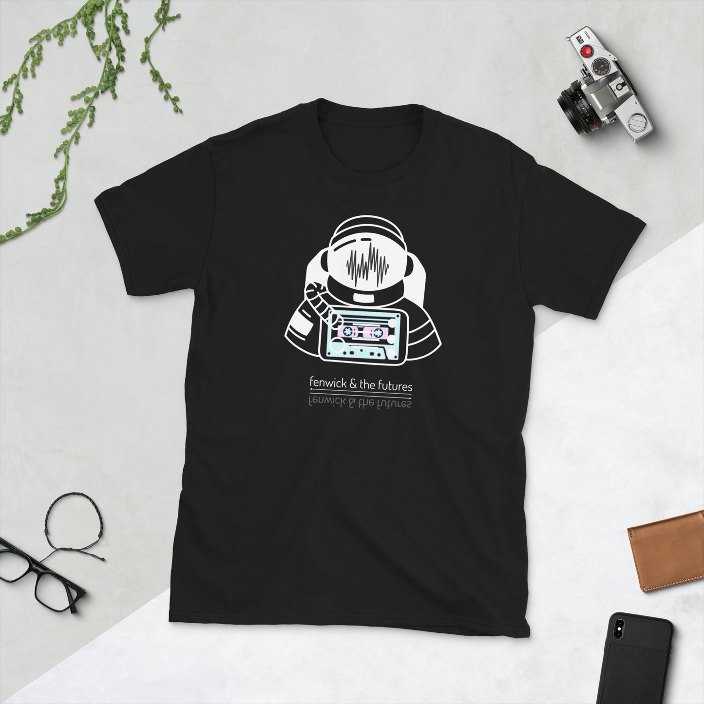 Tee: Cassette Astro (black)